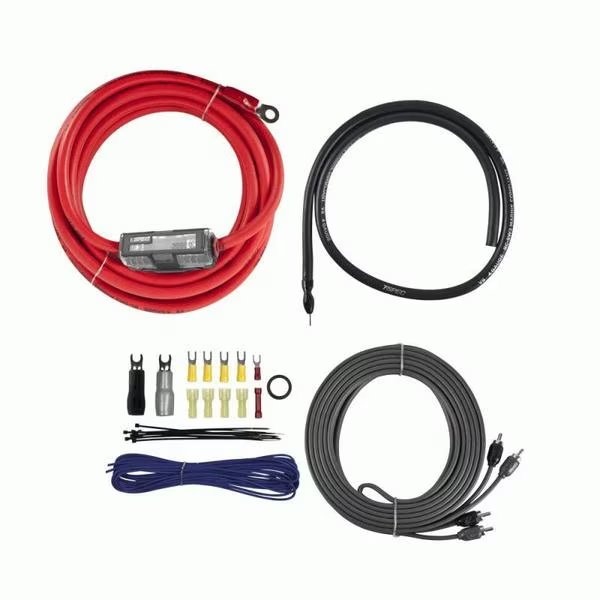 4AWG 1500W AMP KIT WITH RCA, Metra Electronics, Mfr#: V8-AK4